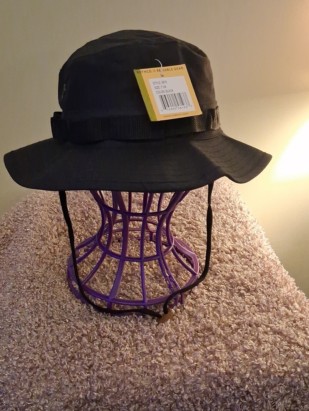 Rothco Bucket Sun Hat - Black